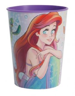 VERRE EN PLASTIQUE 16 OZ - DISNEY LA PETITE SIRÈNE